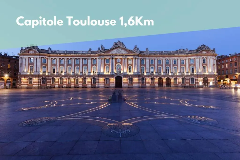 Apartment 2 Chambres - Proche Gare Sncf Avec Parking Toulouse